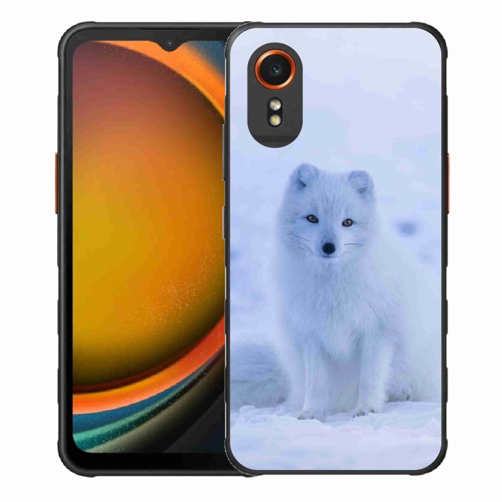 Gél borítás mmCase Samsung Galaxy Xcover 7 készülékhez - polár róka