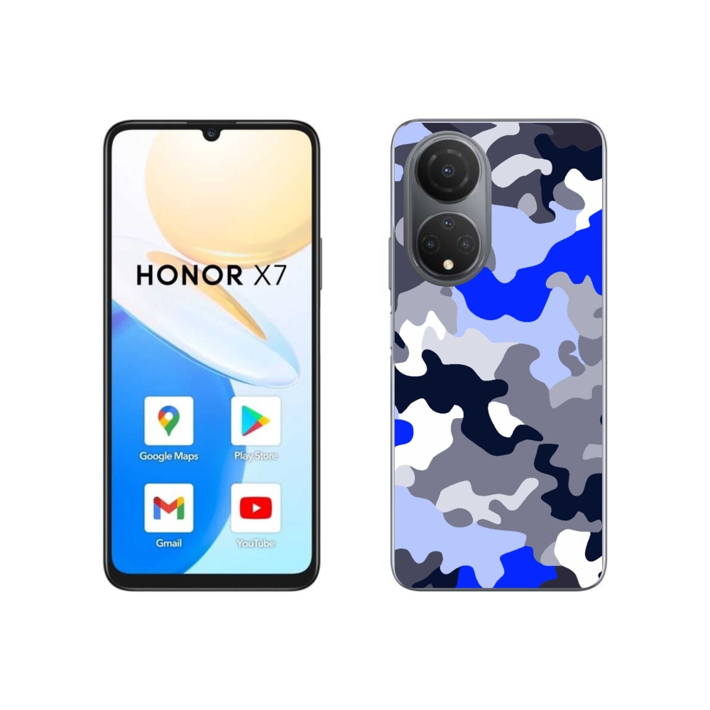 Zselés borítás mmCase a Honor X7-hez - álcázó minta 8