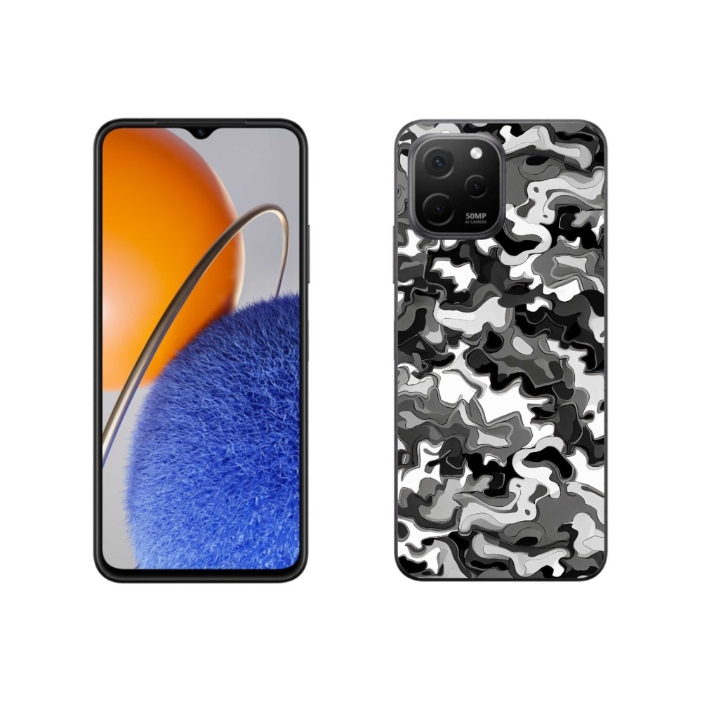 Gél borítás mmCase a Huawei Nova Y61 készülékhez - terepszínű minta 3