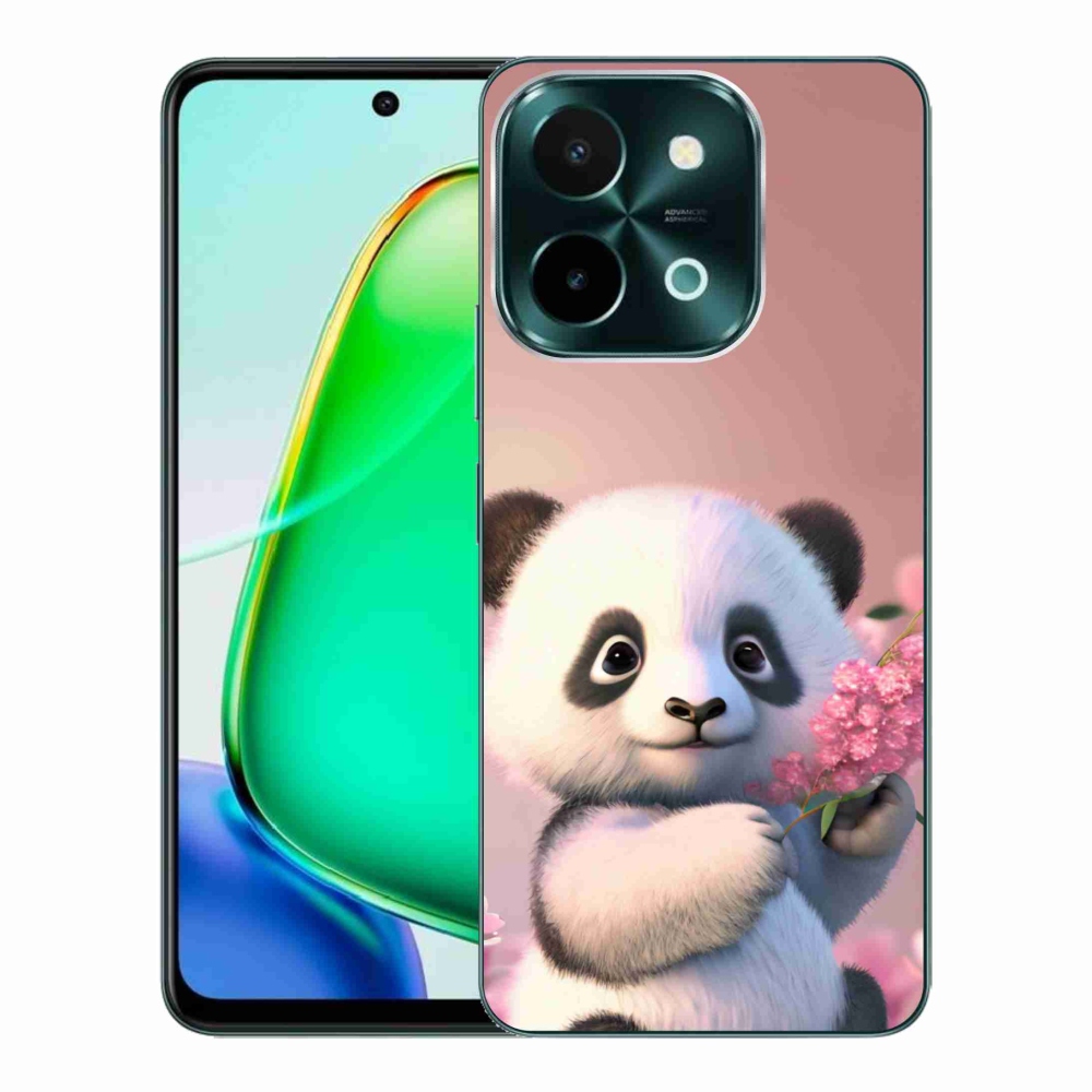 Gél borító mmCase a Vivo Y28-hoz - aranyos panda