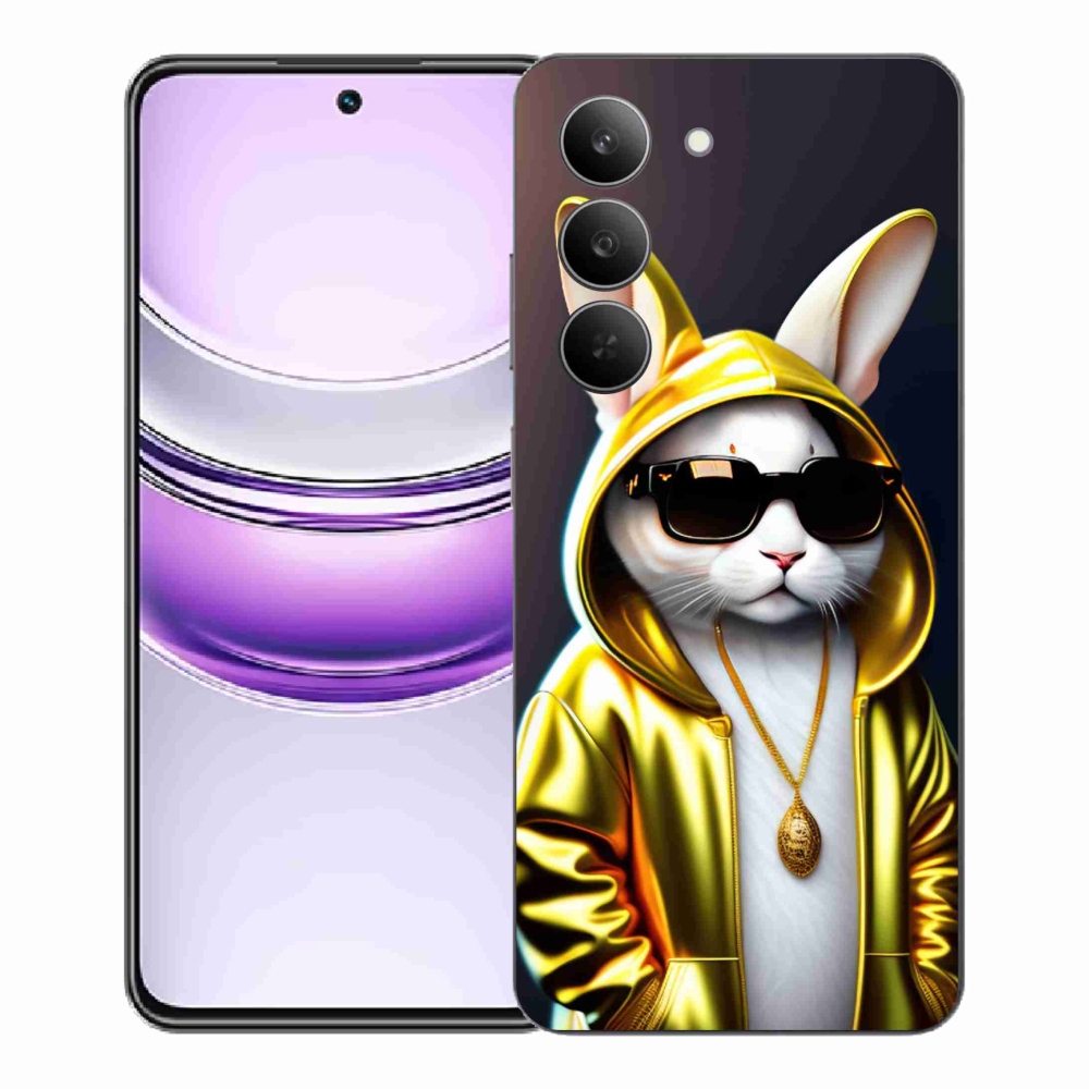 Zselés borítás mmCase a Realme 14x 5G készülékhez - cat boss