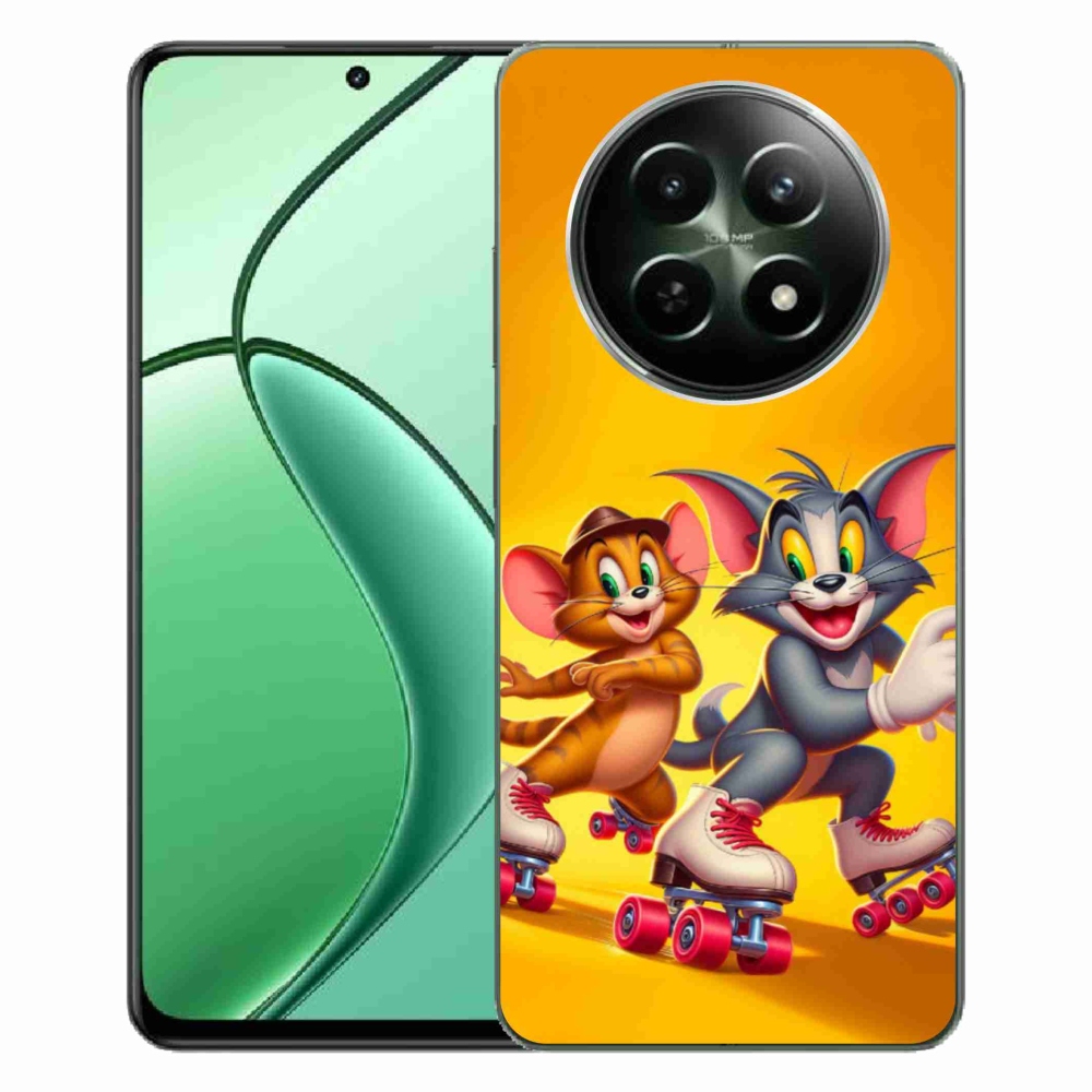 Gél borítás mmCase a Realme 12 5G/12x 5G készülékhez - tom and jerry