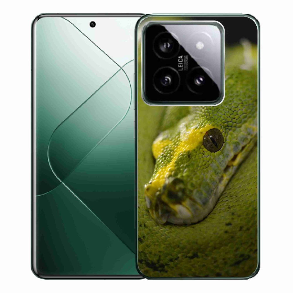 Gél borítás mmCase a Xiaomi 14 Pro-hoz - kígyó 2