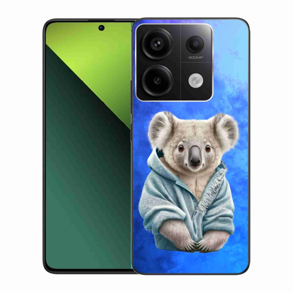 Zselés borítás mmCase a Xiaomi Redmi Note 13 Pro 5G/Poco X6 5G számára - koala pulóverben