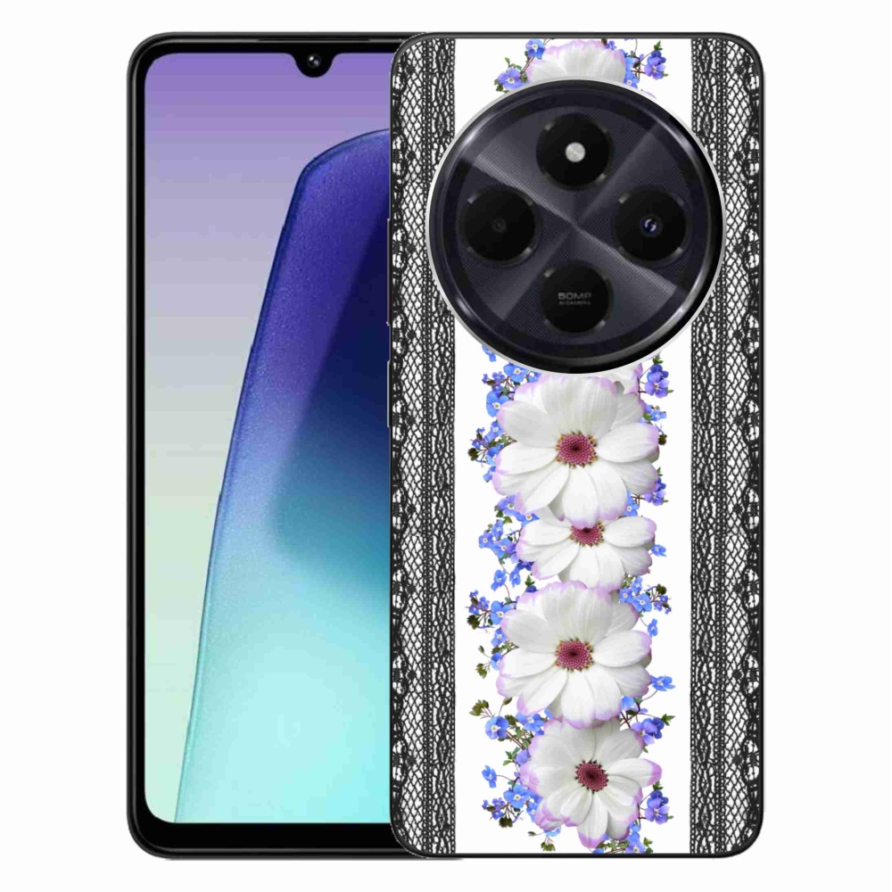 Gél borító mmCase a Xiaomi Redmi 14C/Poco C75-hez - virágok 8