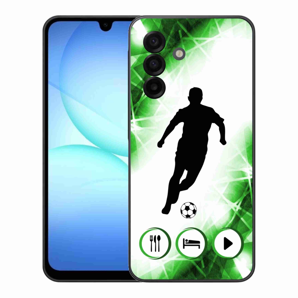 Gél borítás mmCase Samsung Galaxy A17 4G/5G - focista számára