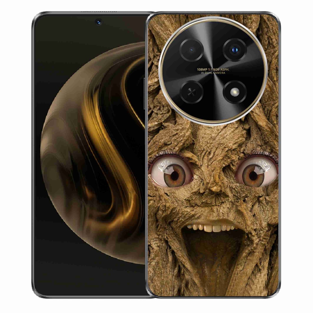 Gél borító mmCase a Huawei Nova 12i készülékre - vidám fa szemekkel