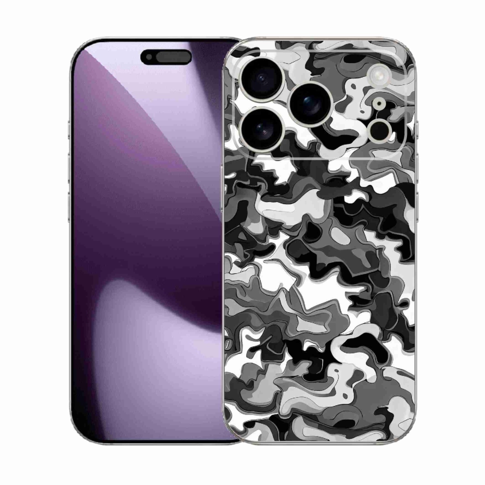 Zselés borítás mmCase iPhone 17 Pro készülékhez - terepszínű minta 3