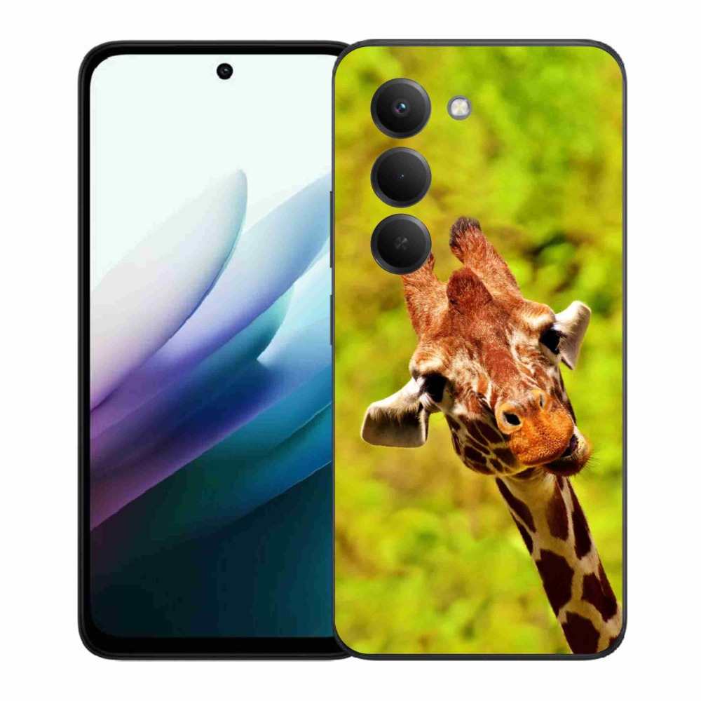 Zselés borítás mmCase a Xiaomi Redmi 15 4G/5G (171mm) - zsiráfhoz