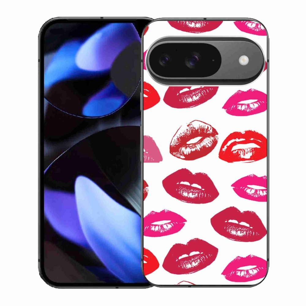 Gél borítás mmCase a Google Pixel 9/9 Pro számára - ajkak