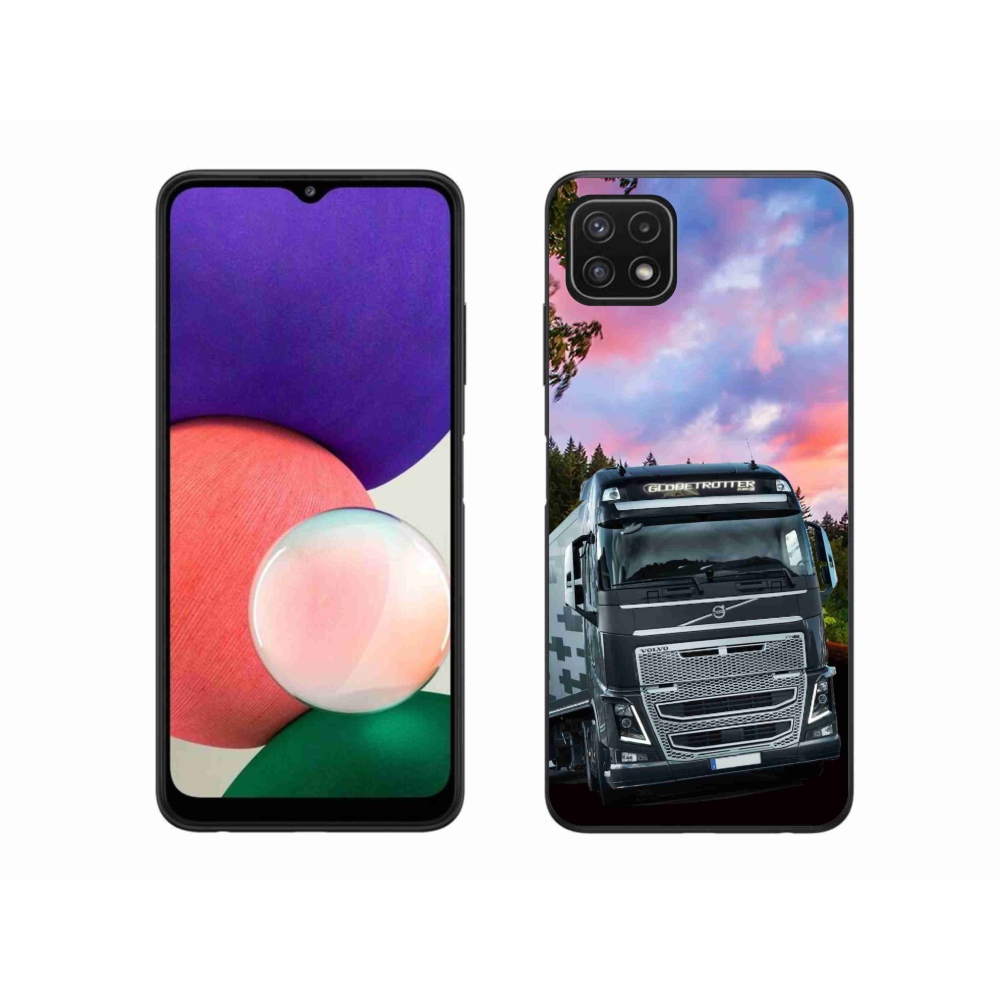 Gél védőhuzat mmCase Samsung Galaxy A22 5G - teherautó 2