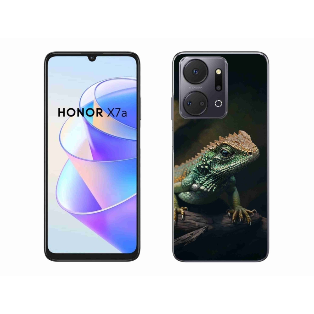 Gél borítás mmCase a Honor X7a készülékhez - gyík