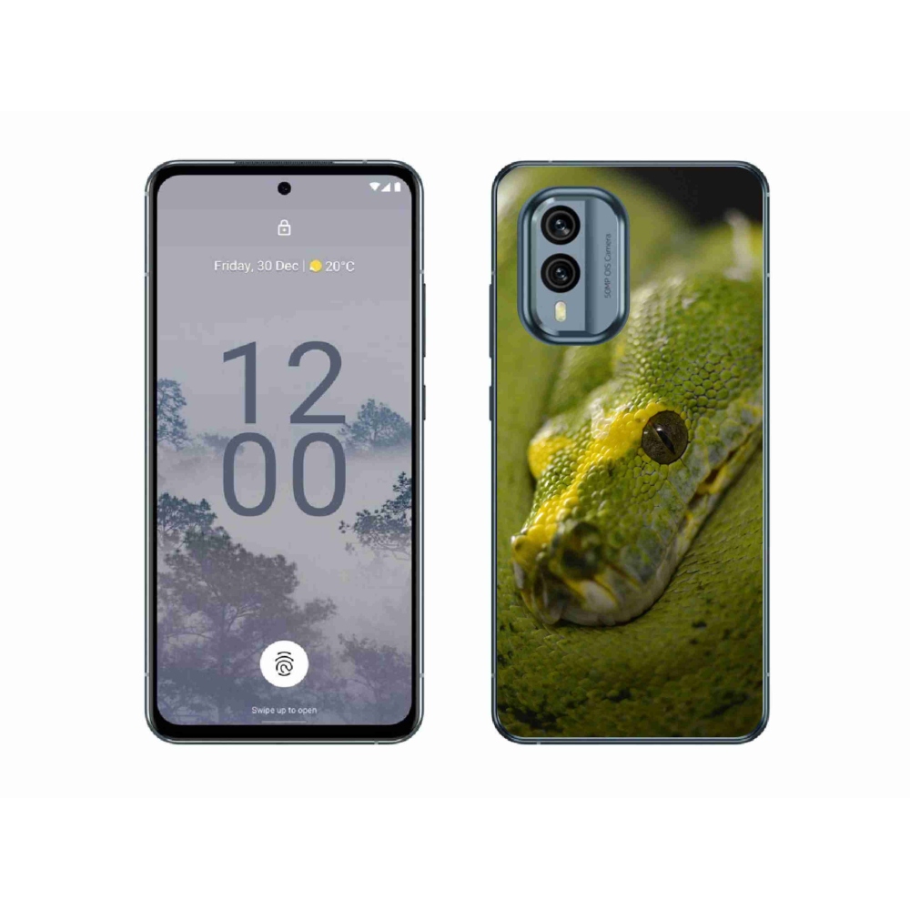 Zselés borítás mmCase a Nokia X30 5G készülékhez - kígyó 2