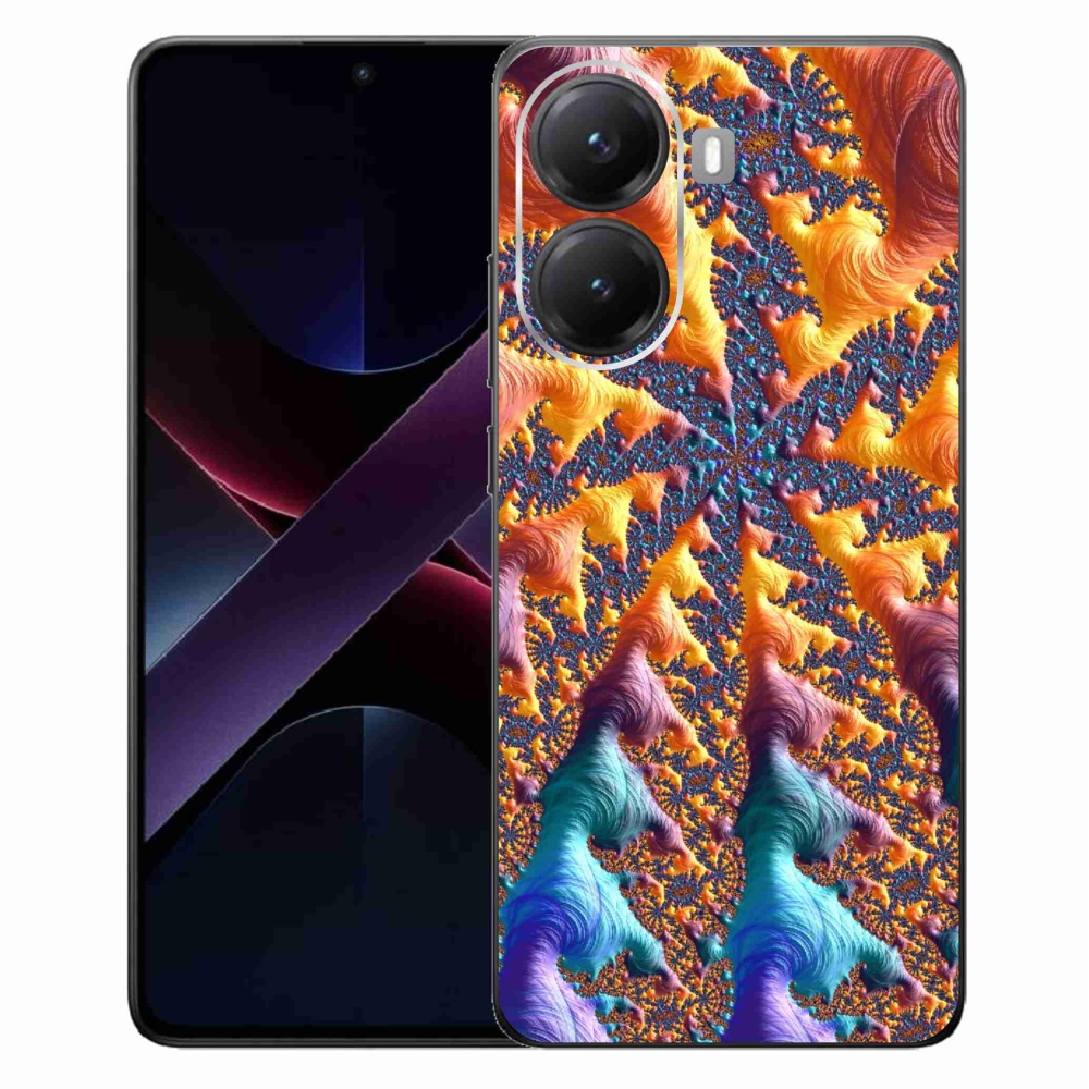 Gél borítás mmCase a Xiaomi Poco X7 Pro 5G számára - absztrakt motívum 23