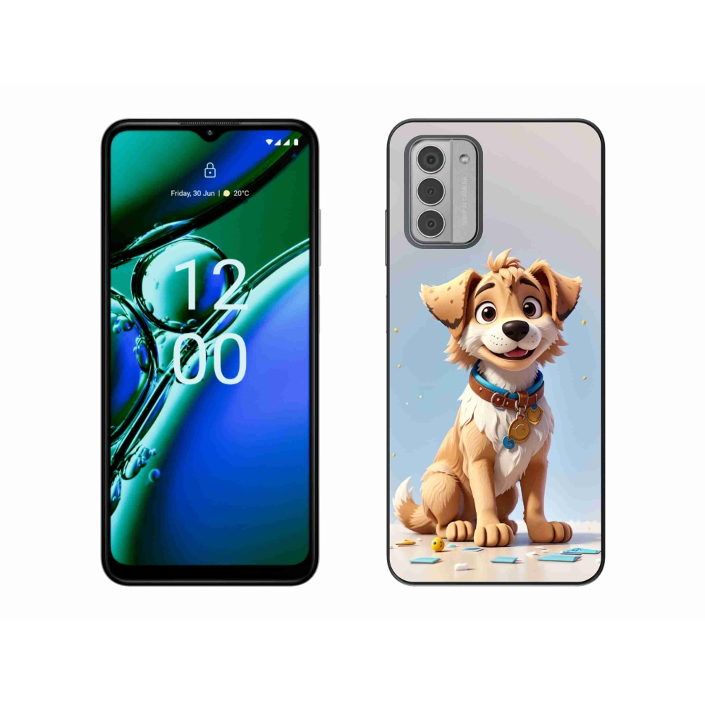 Zselés borítás mmCase a Nokia G42 készülékhez - rajzfilm kiskutya