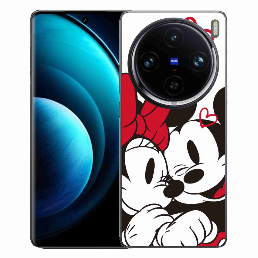 Zselés borítás mmCase a Vivo X100 Pro 5G készülékhez - minnie és mickey