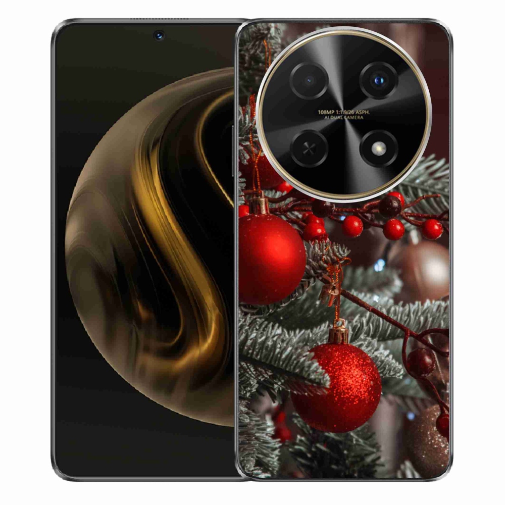 Gél borítás mmCase a Huawei Nova 12i számára - karácsonyi dekorációk 2