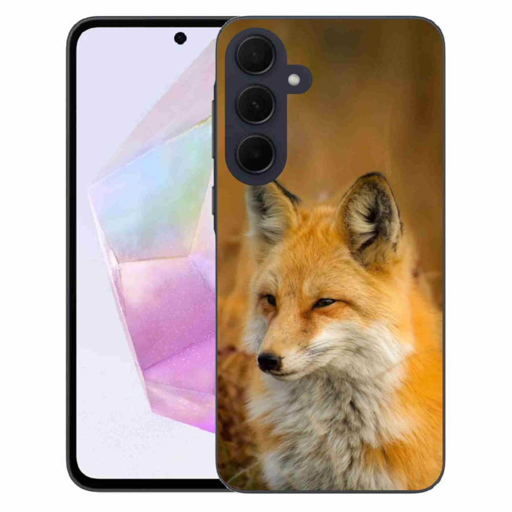 Gél védőhuzat mmCase Samsung Galaxy A35 5G - róka