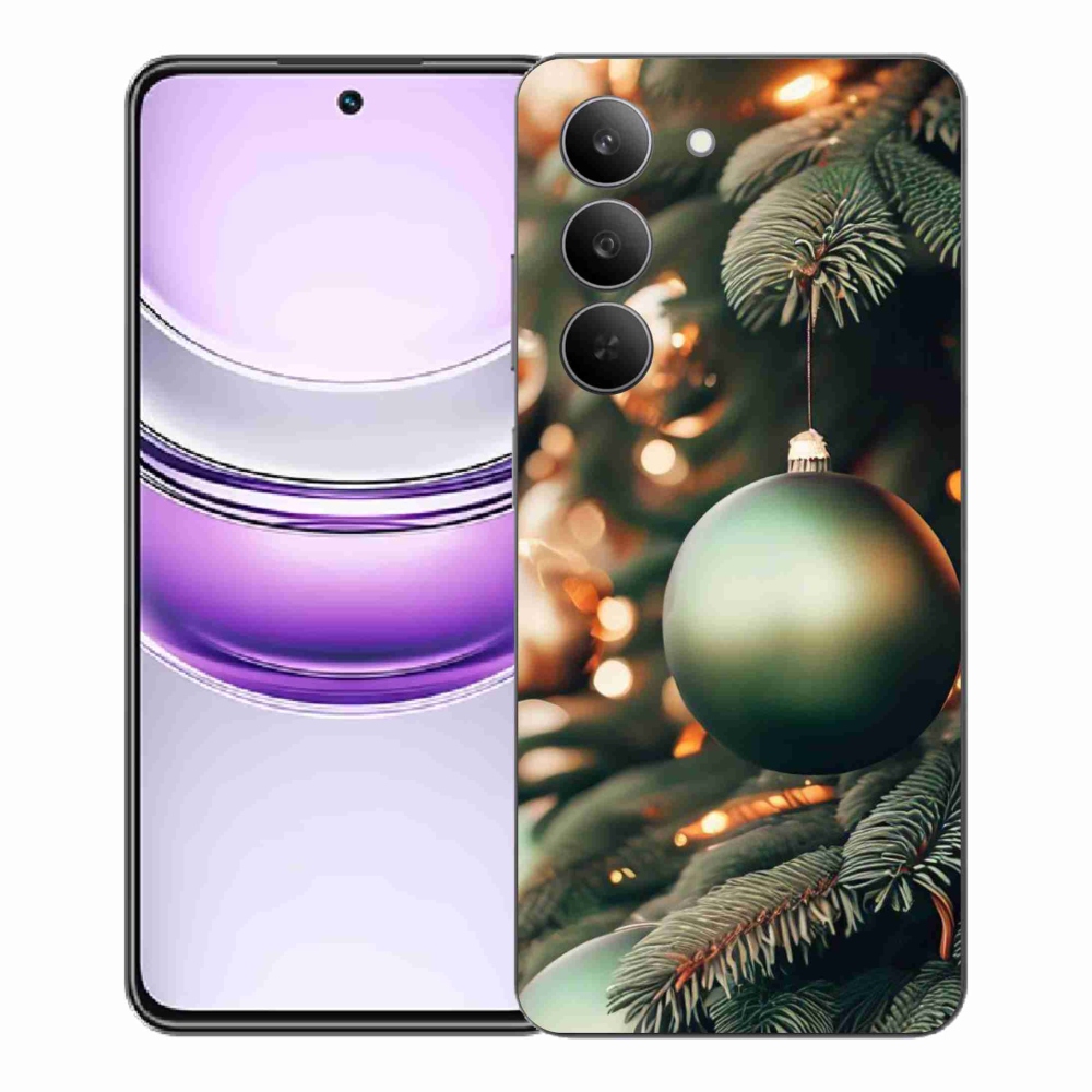 Gél borítás mmCase a Realme 14x 5G készülékhez - karácsonyi dekorációk 1