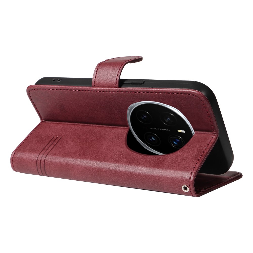 Póló alakú könyvtáska Honor Magic 7 Pro 5G - bordó színben