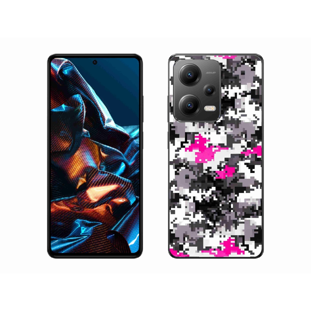 Gél borítás mmCase a Xiaomi Redmi Note 12 Pro 5G-hez - álcázó minta 4