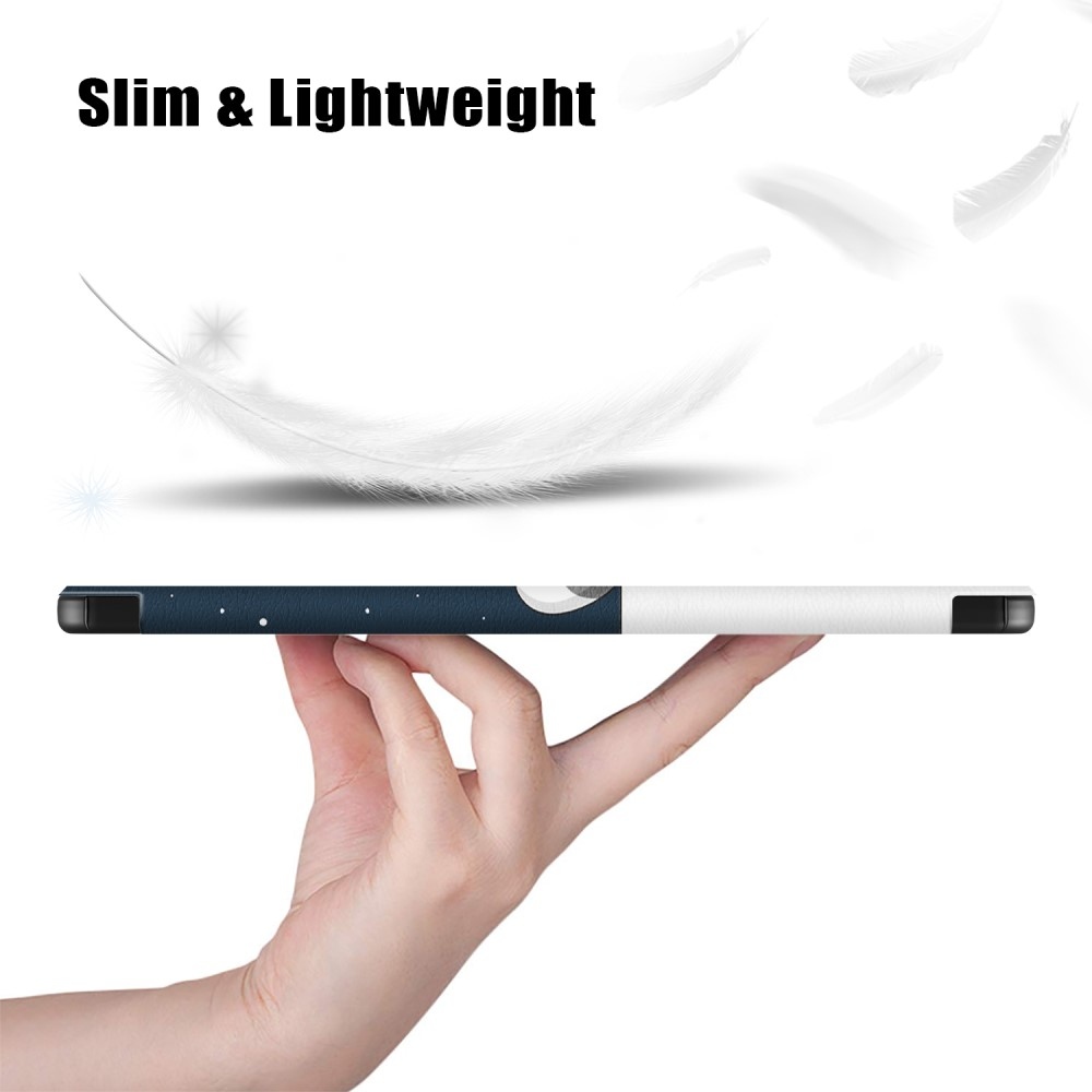 Nyomtatás intelligens záró tok a Honor Pad X9 készülékhez - macska