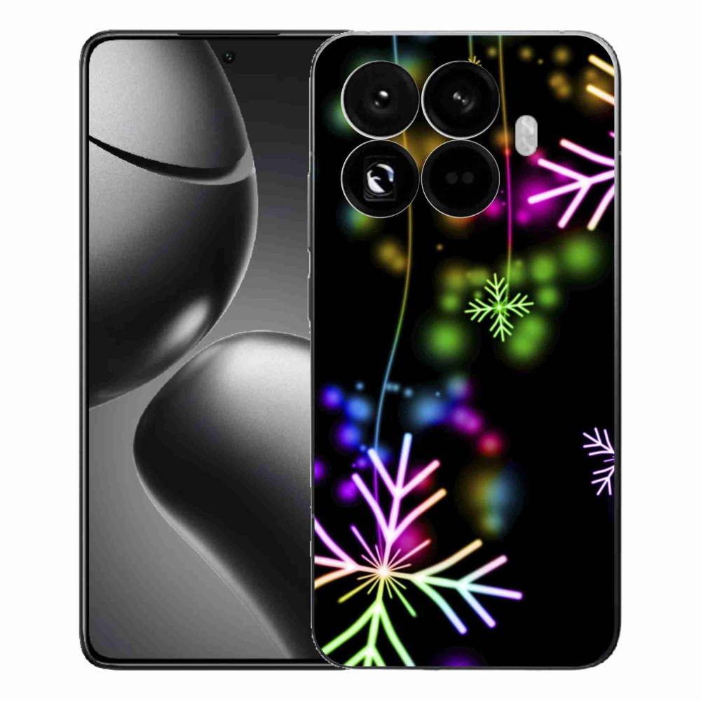 Gél borítás mmCase a Xiaomi 15T Pro számára - színes pelyhekkel