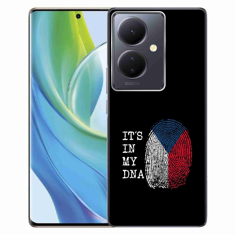 Gélburkolat mmCase a Vivo V29 Lite 5G-n - te vagy az eredeti fekete háttér