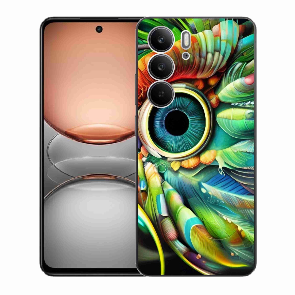 Gél borítás mmCase a Realme C75 készülékhez - absztrakt motívum 18