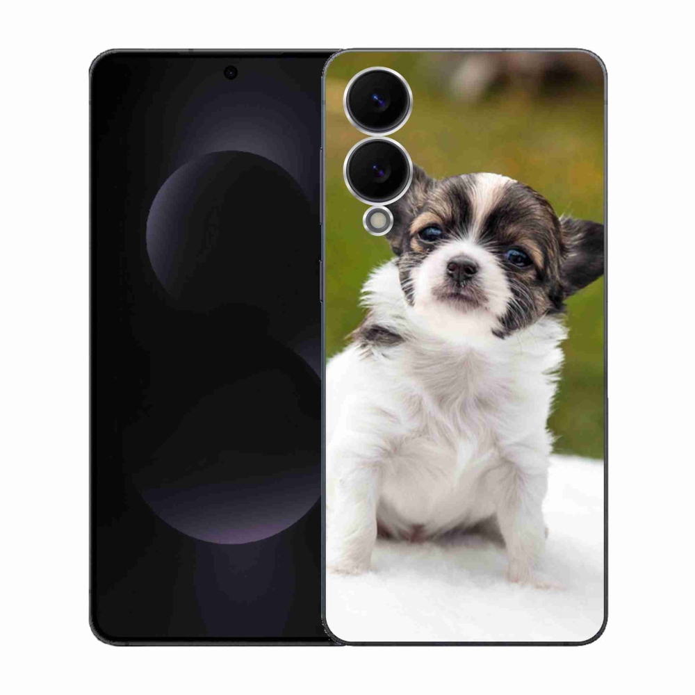 Gél borítás mmCase Samsung Galaxy S25 Edge készülékhez - chihuahua 4