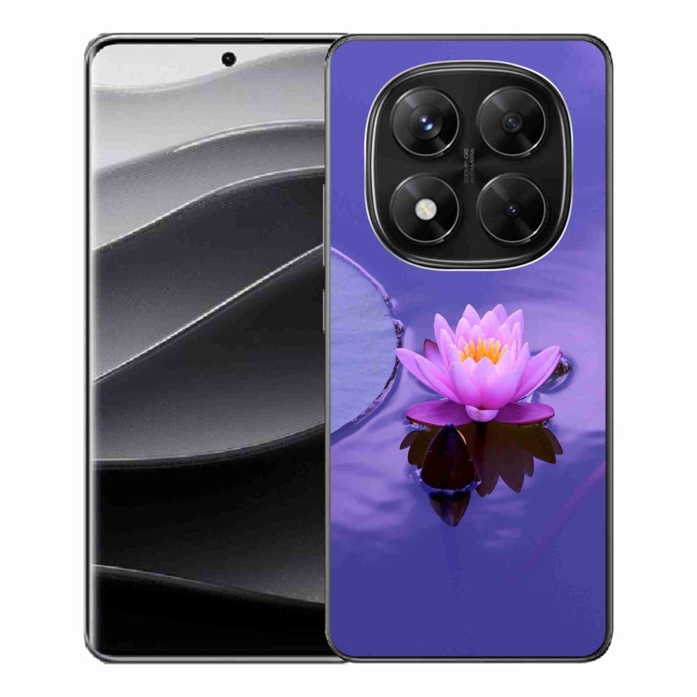 Gél borítás mmCase a Xiaomi Redmi Note 14 Pro 5G/Poco X7 5G számára - virág a felületen