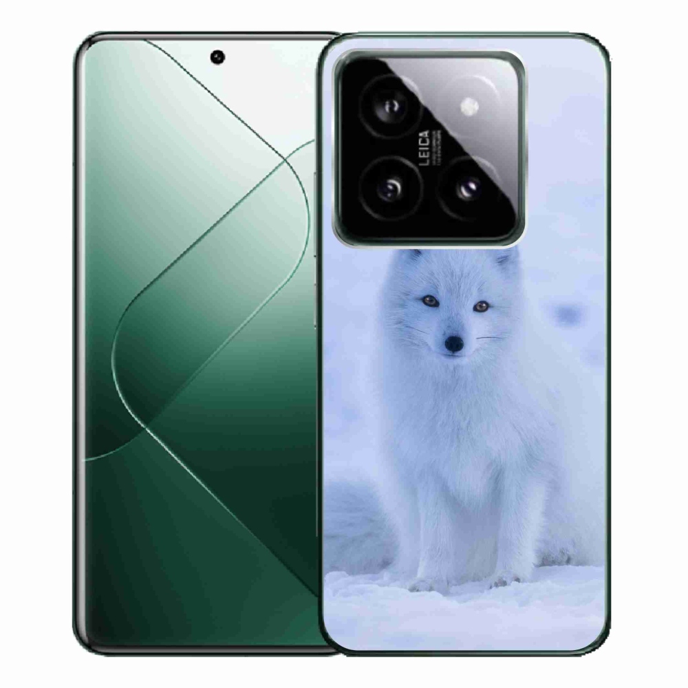 Gél borítás mmCase a Xiaomi 14 Pro-hoz - polár róka