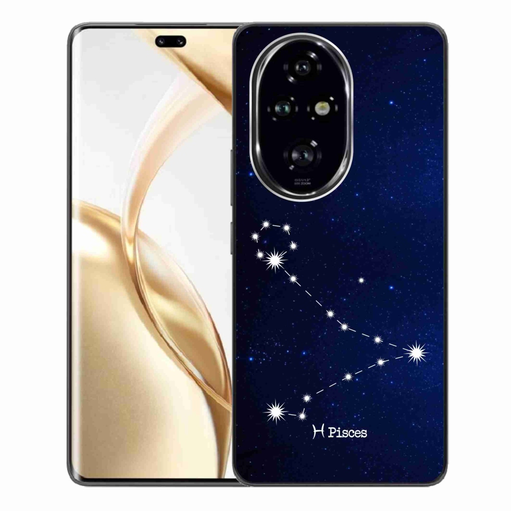 Gél borítás mmCase a Honor 200 Pro 5G számára - csillagkép Halak