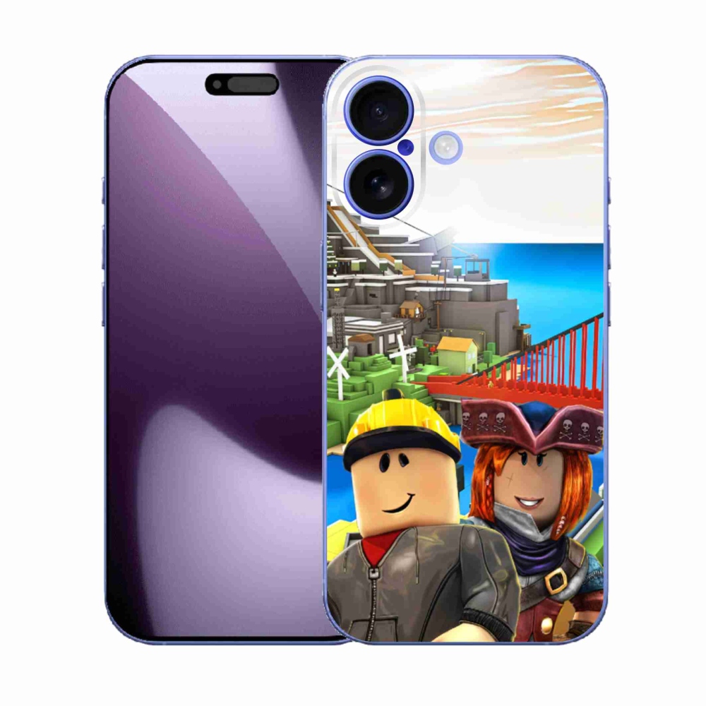 Zselés borítás mmCase iPhone 17 készülékhez - roblox 1