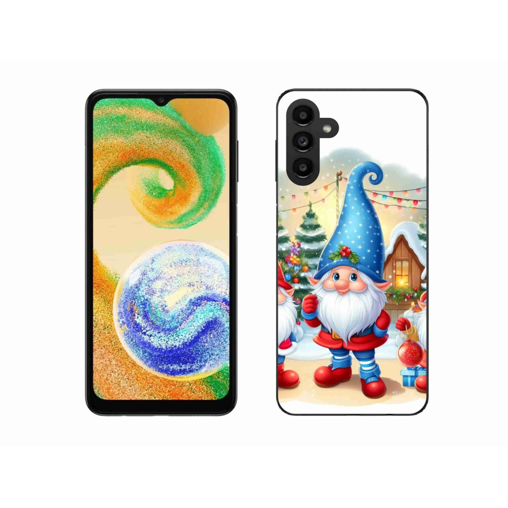 Zselés borítás mmCase Samsung Galaxy A04s (164.7x76.7x9.1mm) - Karácsonyi manók