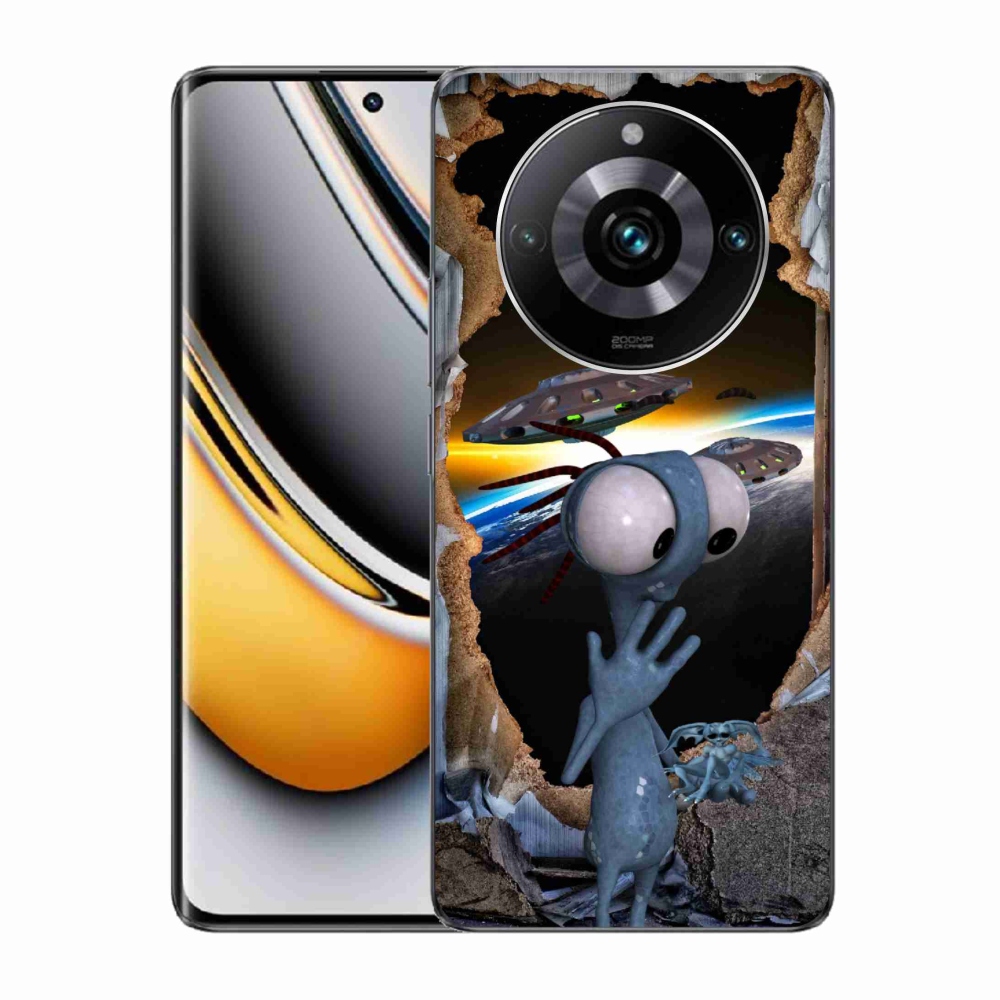 Gél borító mmCase a Realme 11 Pro/11 Pro+ készülékhez - idegen