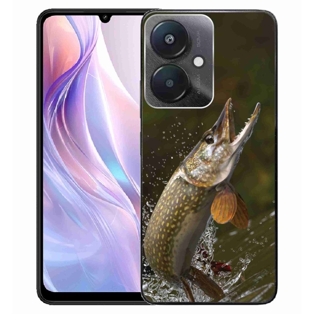 Gél tok mmCase a Xiaomi Redmi 13C 5G számára - csuka