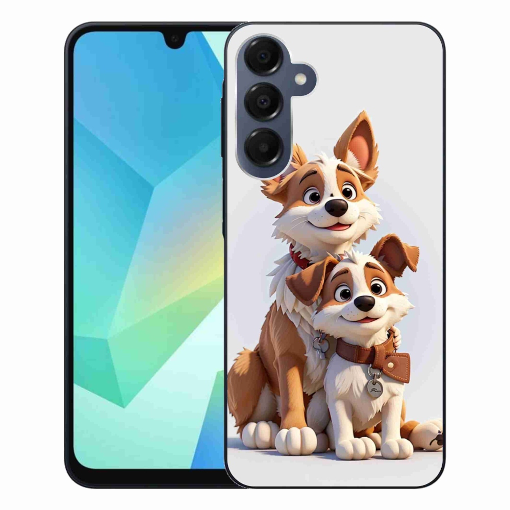 Gél borítás mmCase Samsung Galaxy A16 4G/5G - rajz kutyákhoz