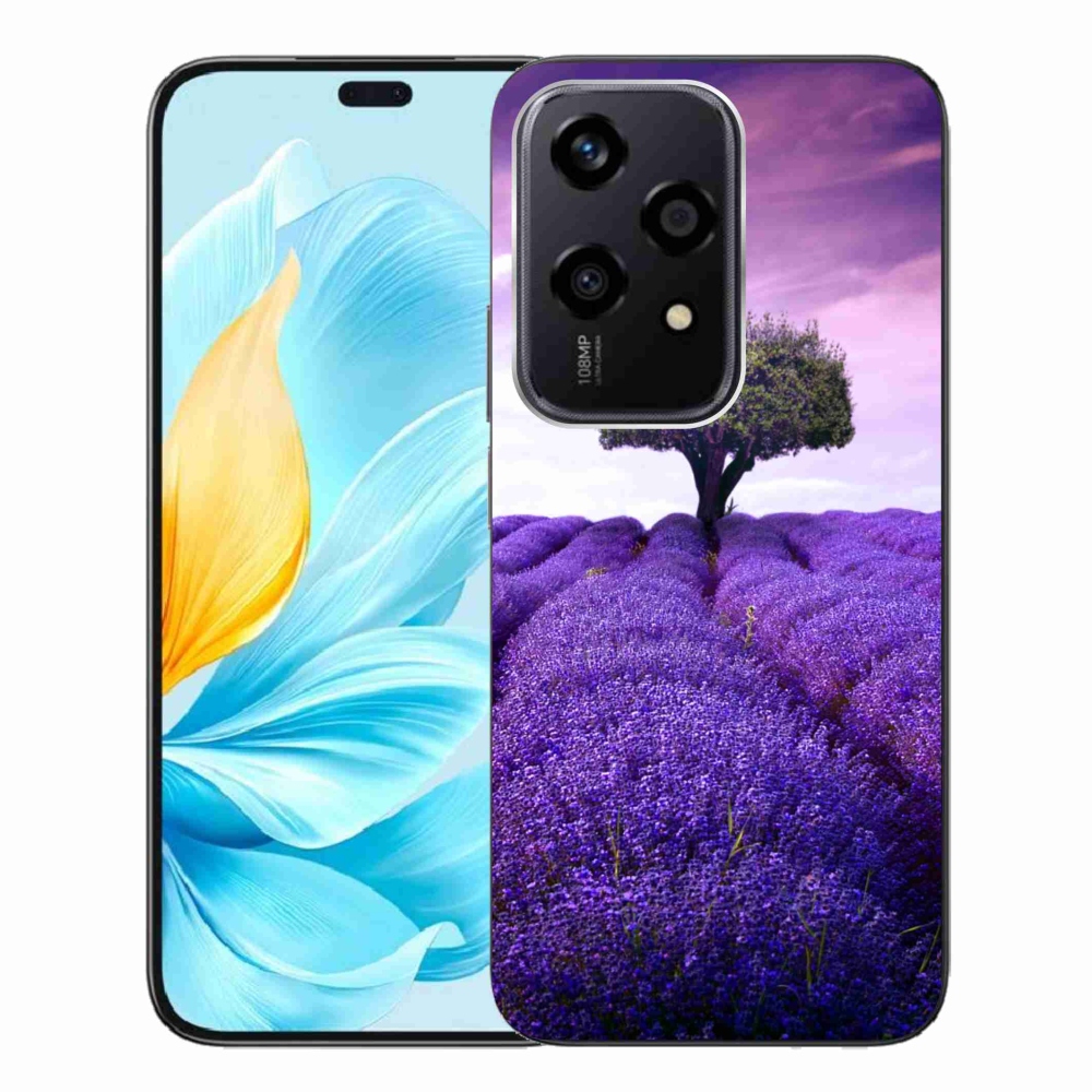 Zselés borító mmCase a Honor 200 Lite 5G készülékhez - levendula rét