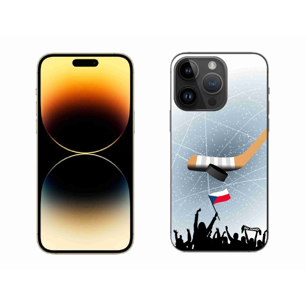 Zselés borítás mmCase iPhone 14 Pro Max 6.7 - hokiszurkolók számára