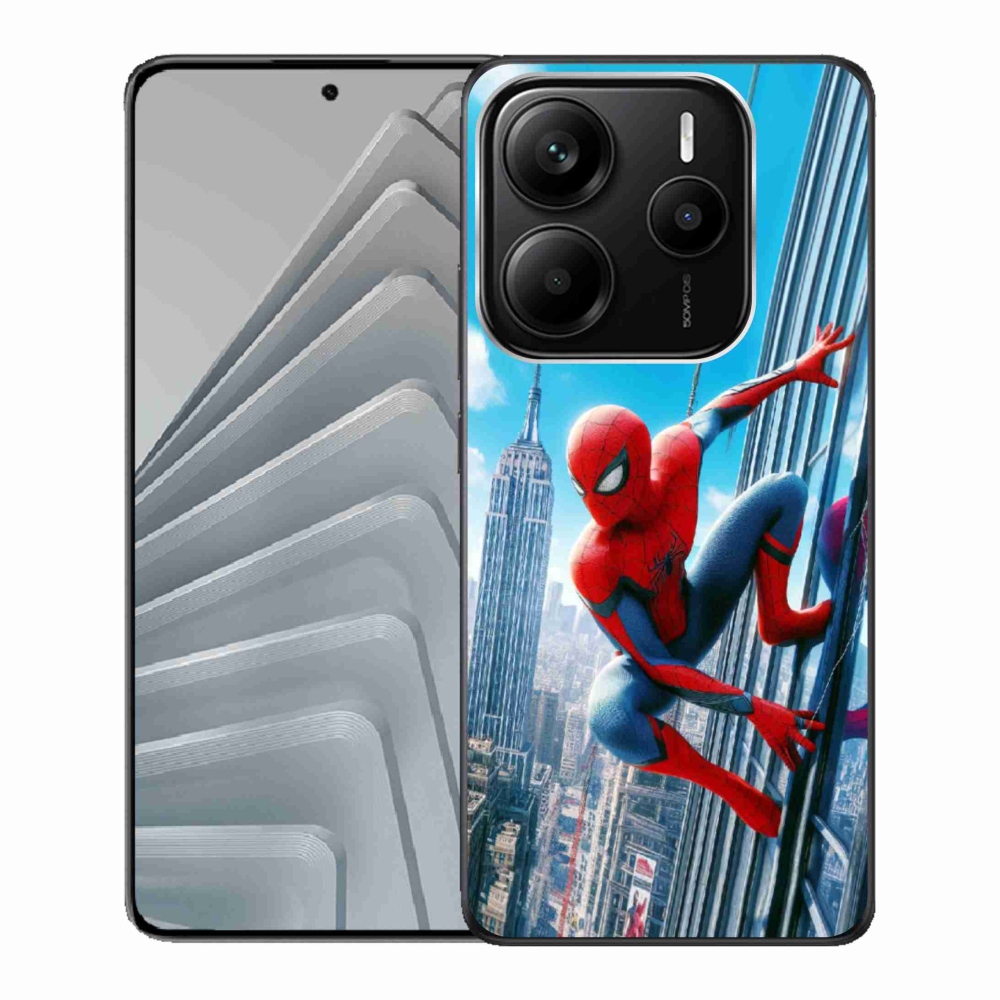 Gél borítás mmCase a Xiaomi Redmi Note 14 5G-hez - spiderman