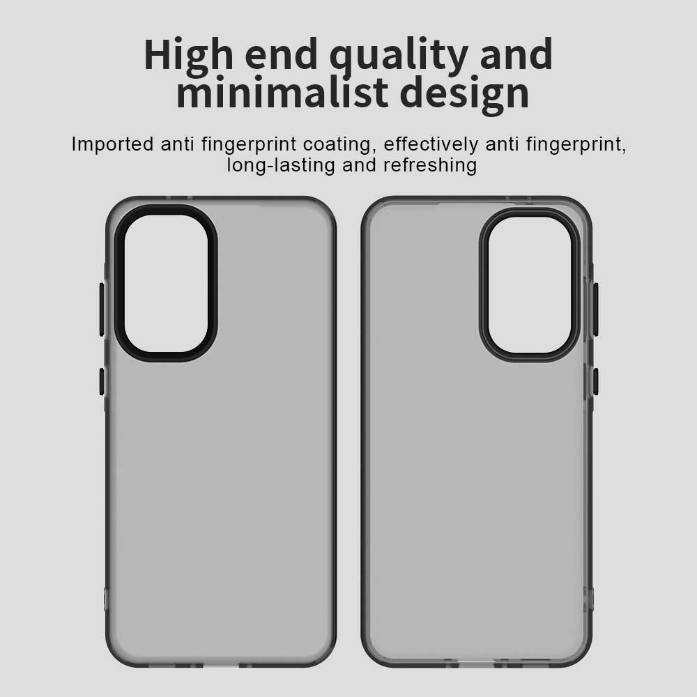 Candy matt zselés tok Samsung Galaxy A36 5G/A56 5G - fekete