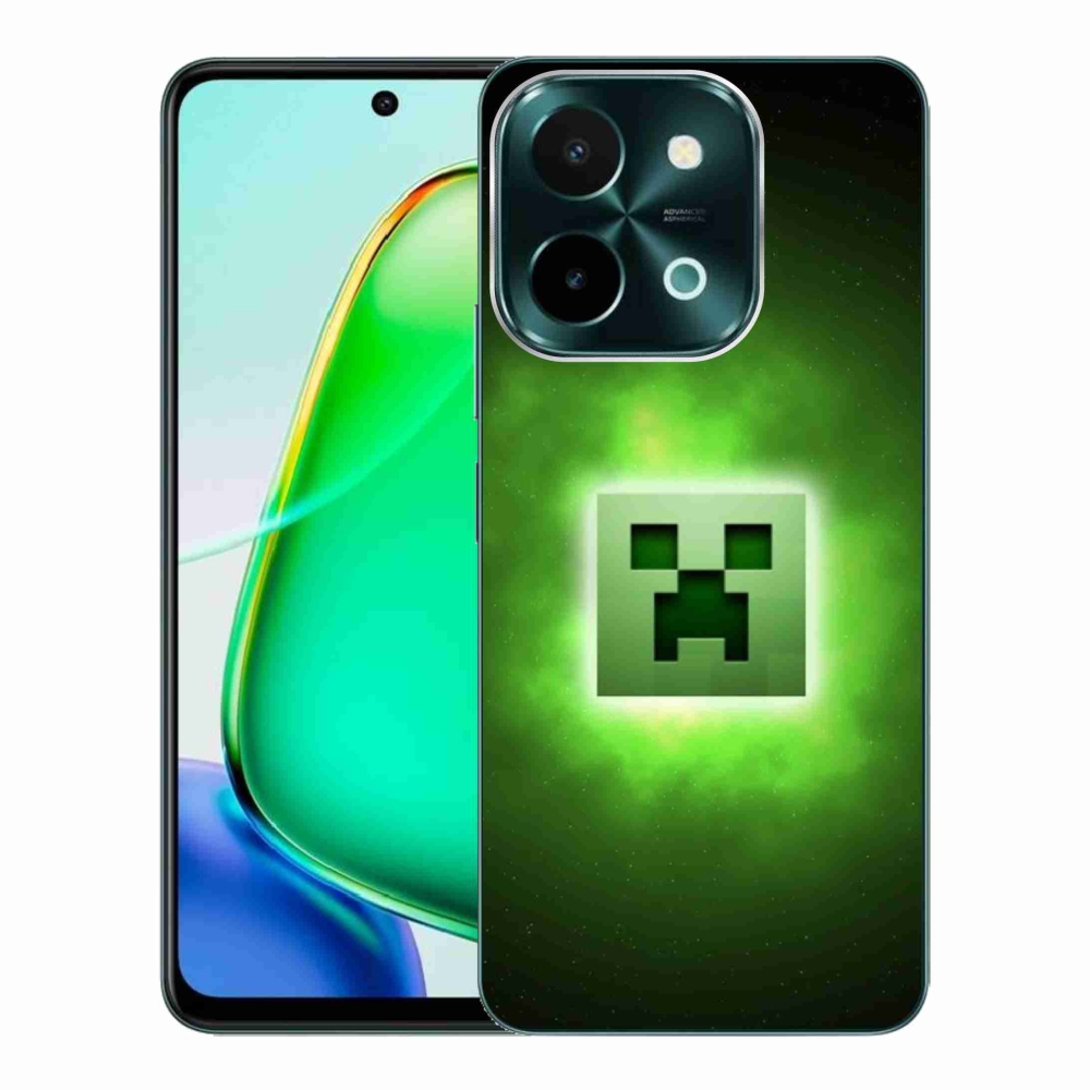 Gél védőburkolat mmCase a Vivo Y28-hoz - minecraft