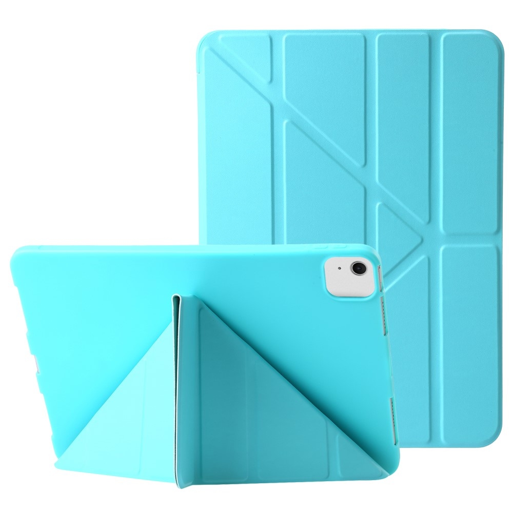 Origamis intelligens pozícionáló tok iPad Air 13 (2024)/(2025) - világoskék