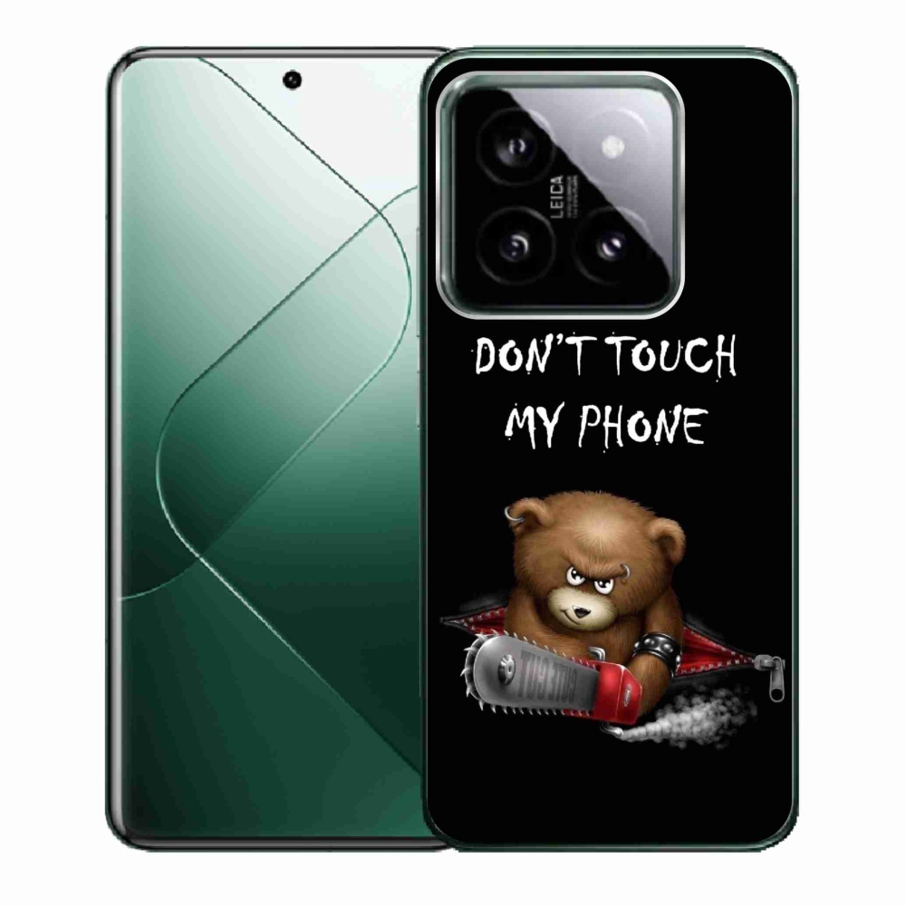 Gél borító mmCase a Xiaomi 14 - ne érintse meg a telefont
