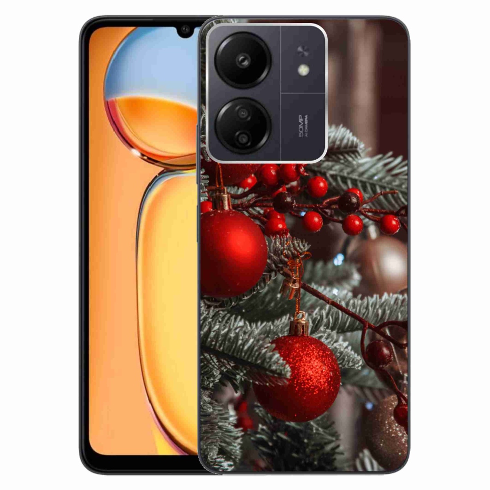 Gél borítás mmCase a Xiaomi Poco C65/Redmi 13C számára - karácsonyi dekorációk 2