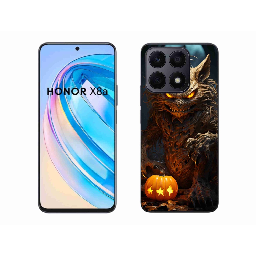 Gél borítás mmCase a Honor X8a készülékhez - Halloween szörnyeteg