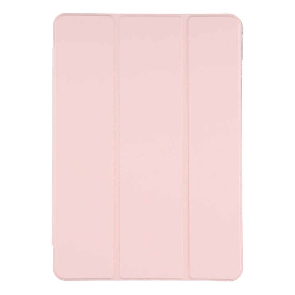 Tri-Fold intelligens összecsukható tablet tok Xiaomi Redmi Pad 2 - rózsaszín