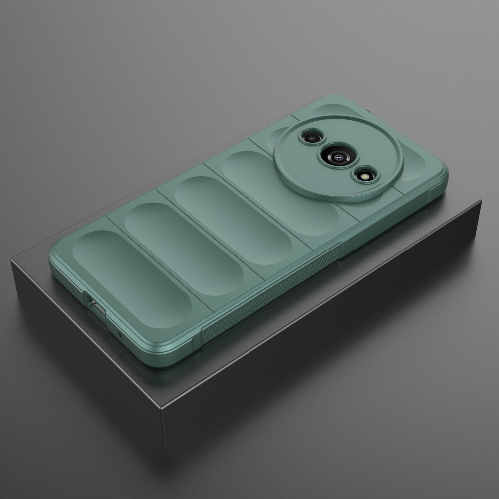 Rugg tartós gél tok Xiaomi Redmi A3-hoz - zöld