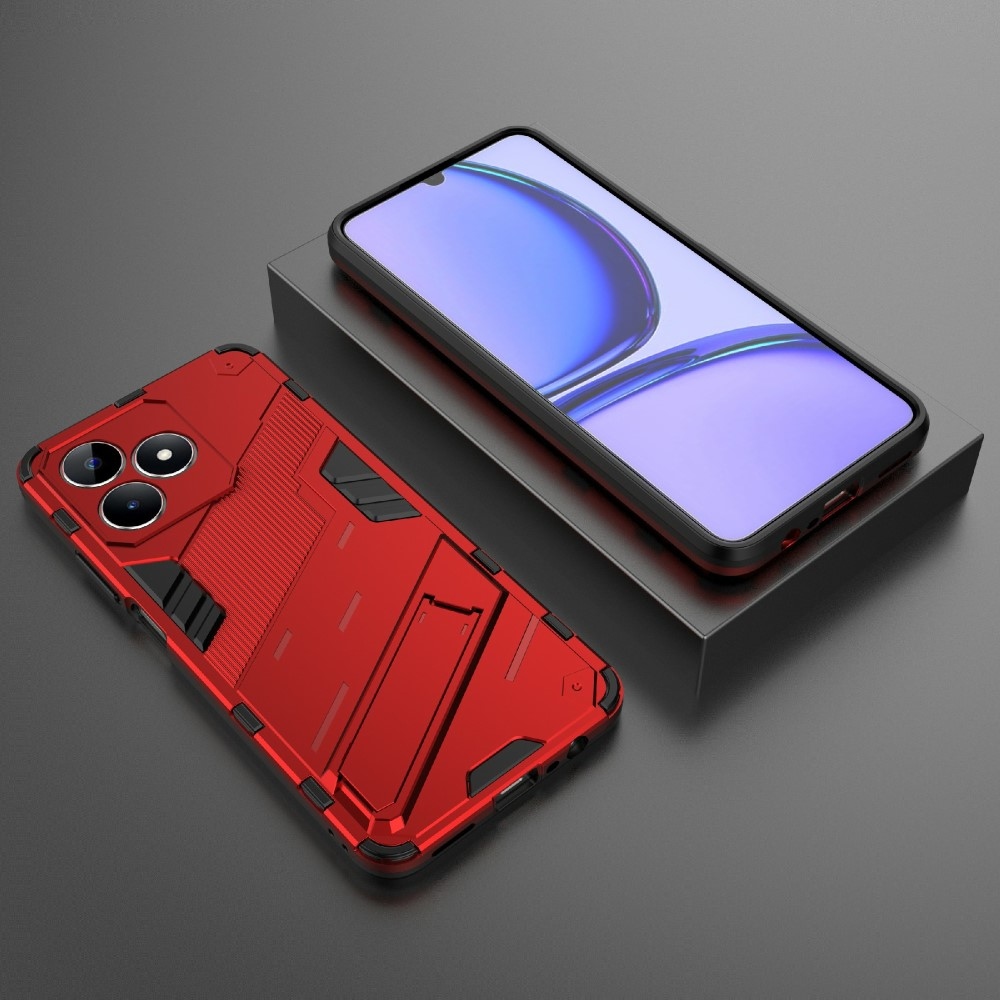 Tartós borítás a Realme C51/C53 készülékhez - piros színű